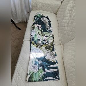 Tropical Print Maxi Pants